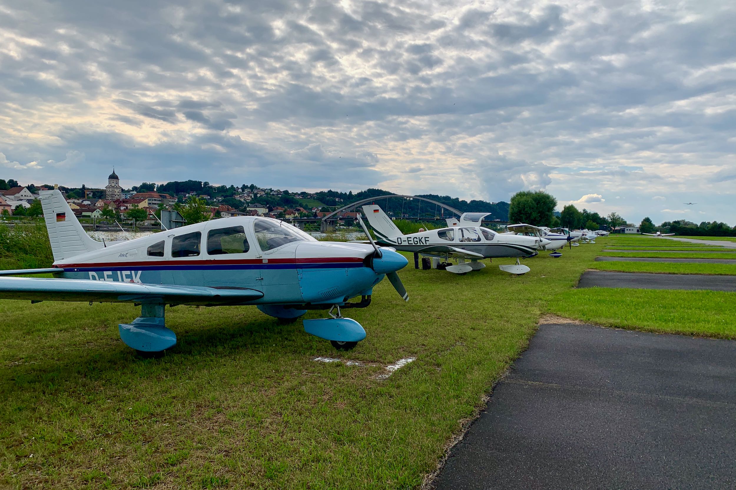 HFC Clubflugzeuge in Vilshofen